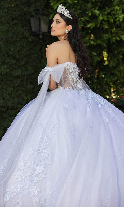 May Queen LK263 - Bow Basque Ballgown Quinceanera Dresses
