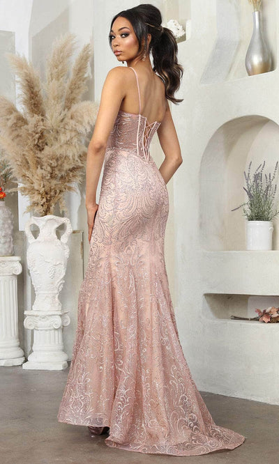 May Queen MQ2058 - Beaded Mermaid Prom Gown Prom Dresses