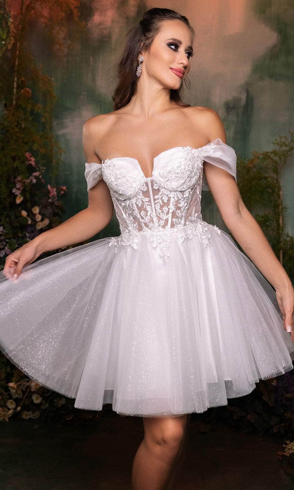 Silver Graduation Dress | Commencement Ceremony Party Outfit by MQ2117 Silver / 14 Silver Graduation Dress | Commencement Ceremony Party Outfit by MQ2117 Silver / 14