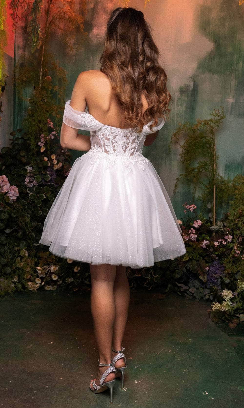 Silver Graduation Dress | Commencement Ceremony Party Outfit by MQ2117 Silver / 14 Silver Graduation Dress | Commencement Ceremony Party Outfit by MQ2117 Silver / 14