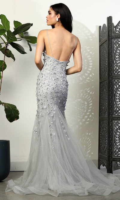 May Queen RQ8089 - Floral Mermaid Prom Gown Prom Dresses