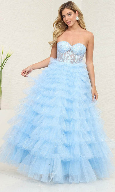 May Queen RQ8124 - Sweetheart Corset Prom Dress Special Occasion Dresses