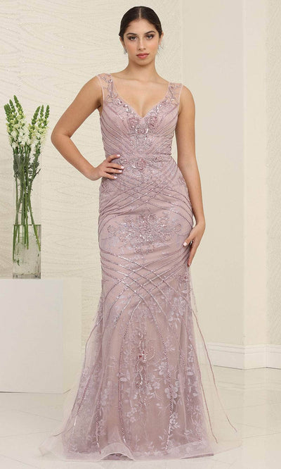 May Queen RQ8130 - Embellished Mermaid Prom Dress Special Occasion Dresses