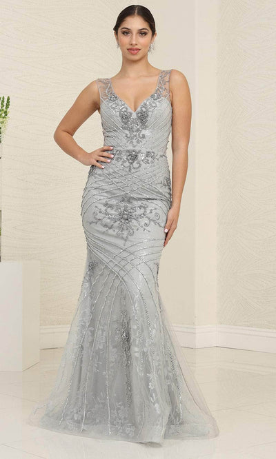 May Queen RQ8130 - Embellished Mermaid Prom Dress Special Occasion Dresses