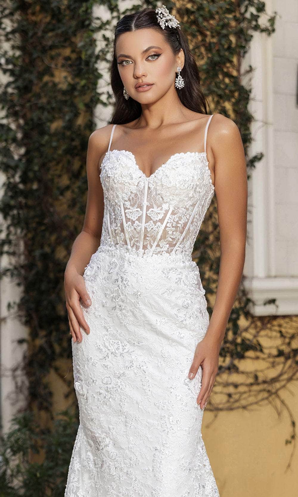 May Queen RQ8138 - Embroidered Sleeveless Prom Gown Prom Dresses