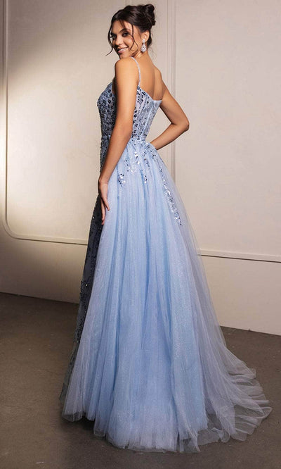 May Queen RQ8146 - Embellished Sleeveless Prom Gown Prom Dresses
