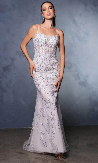May Queen RQ8146 - Embellished Sleeveless Prom Gown Prom Dresses