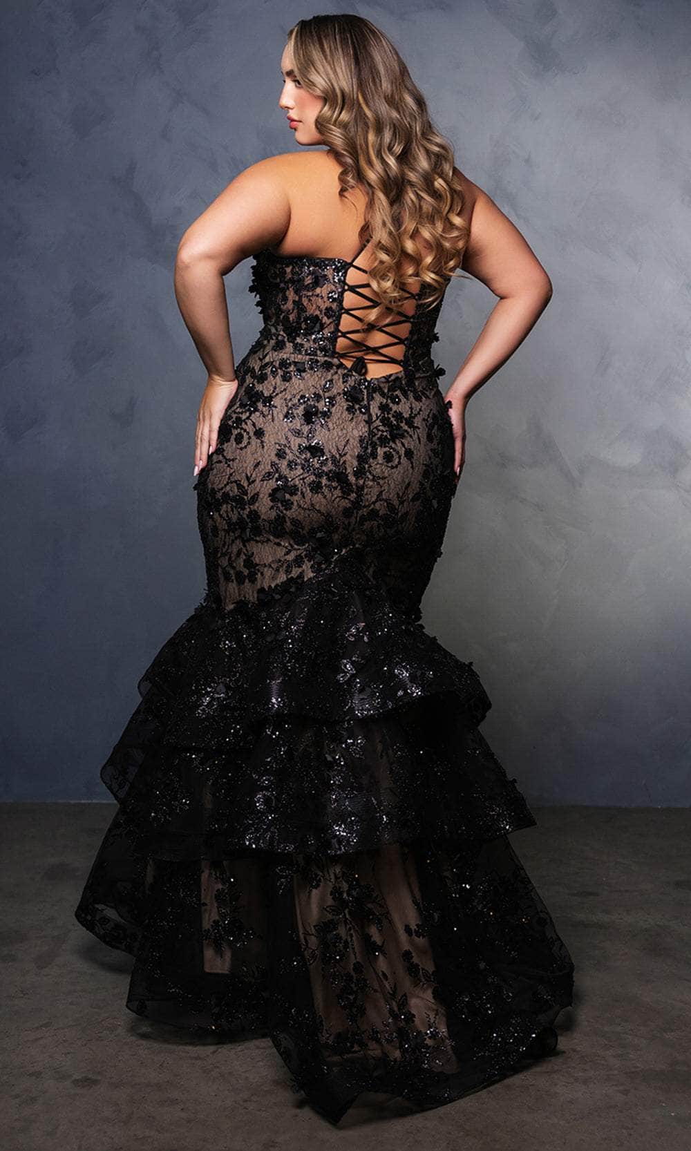 May Queen RQ8148 - Embellished Mermaid Evening Dress Special Occasion Dress