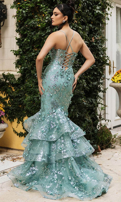 May Queen RQ8148 - Embellished Mermaid Evening Dress Special Occasion Dress