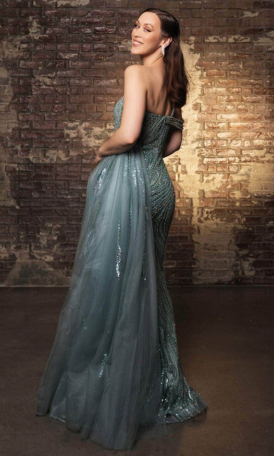 May Queen RQ8177 - Fitted Sleeveless Prom Gown Evening Dresses