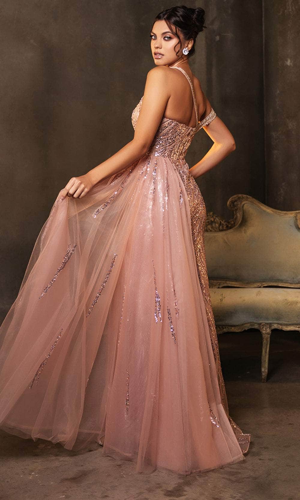 May Queen RQ8177 - Fitted Sleeveless Prom Gown Evening Dresses