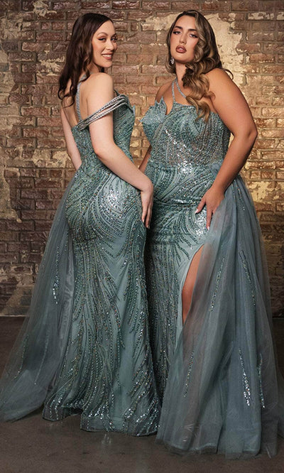 May Queen RQ8177 - Fitted Sleeveless Prom Gown Evening Dresses