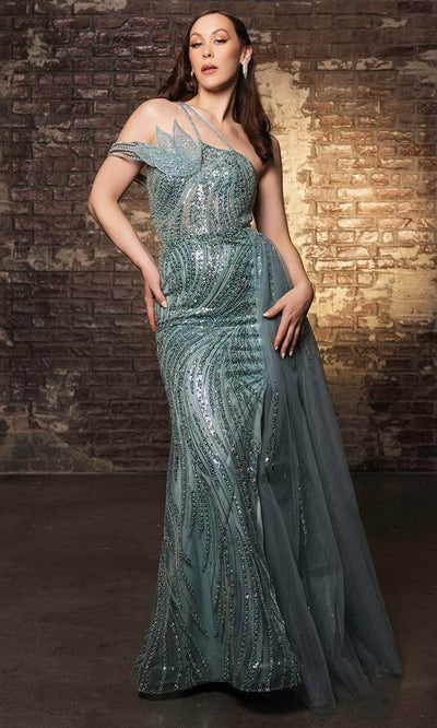 May Queen RQ8177 - Fitted Sleeveless Prom Gown Evening Dresses