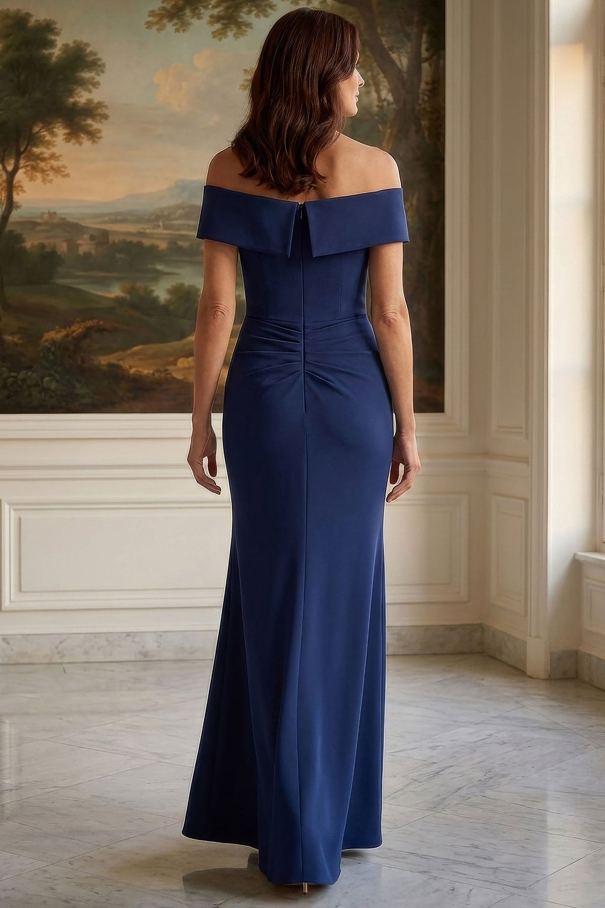 MGNY By Mori Lee 2070050 - Beaded Accent Folded Sweetheart Evening Gown