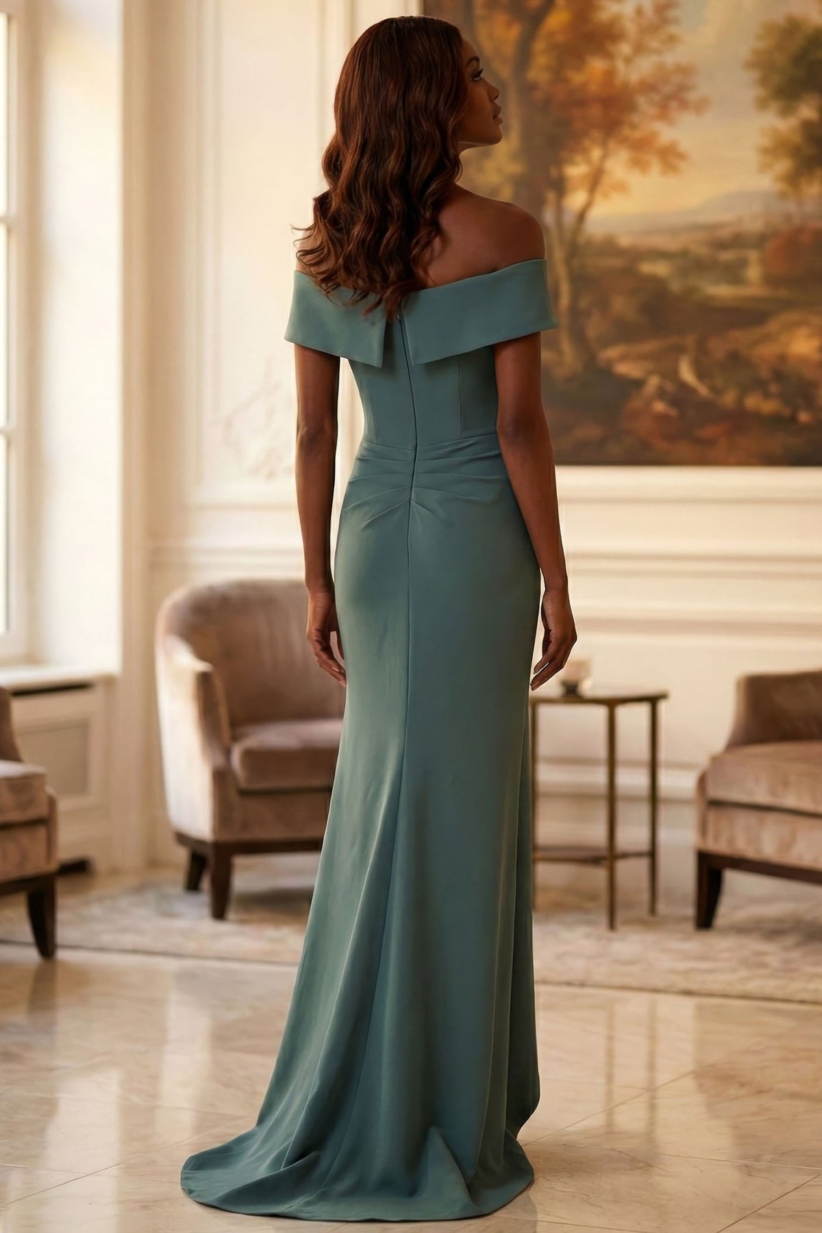 MGNY By Mori Lee 2070050 - Beaded Accent Folded Sweetheart Evening Gown