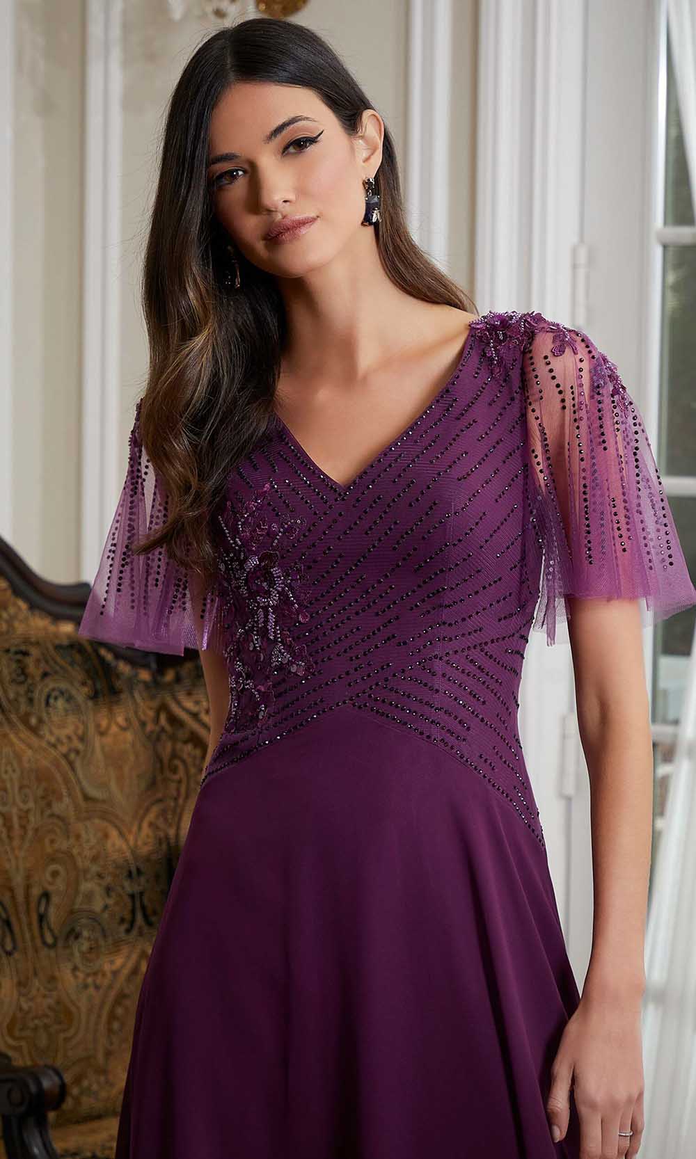 MGNY by Mori Lee 72819 - Flutter Sleeve Gown Mother of the Bride Dresses