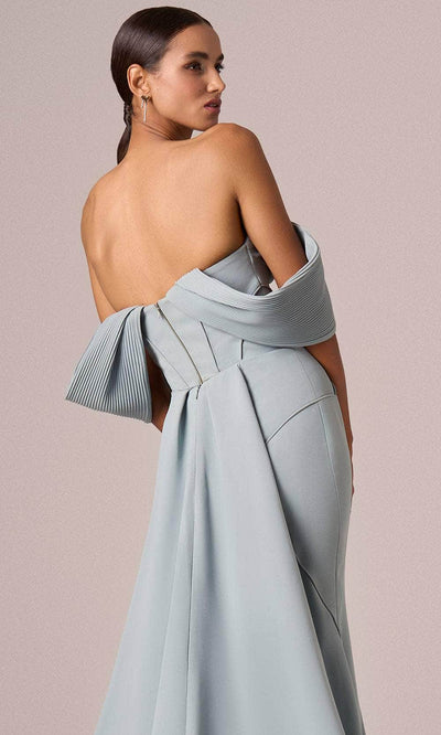 MNM Couture E0085 - Structured Trumpet Corset Gown Evening Dresses