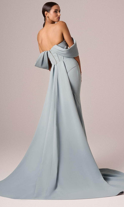 MNM Couture E0085 - Structured Trumpet Corset Gown Evening Dresses