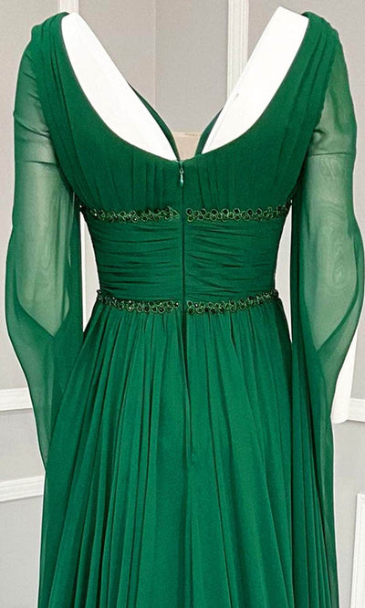 MNM Couture F02828A - Ruched A-Line Evening Dress Bridesmaid Dresses