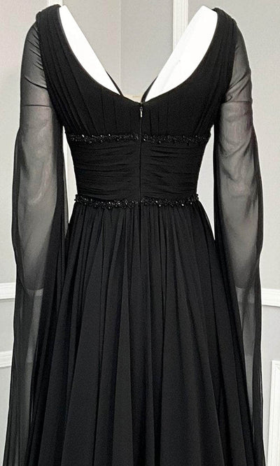 MNM Couture F02828A - Ruched A-Line Evening Dress Bridesmaid Dresses