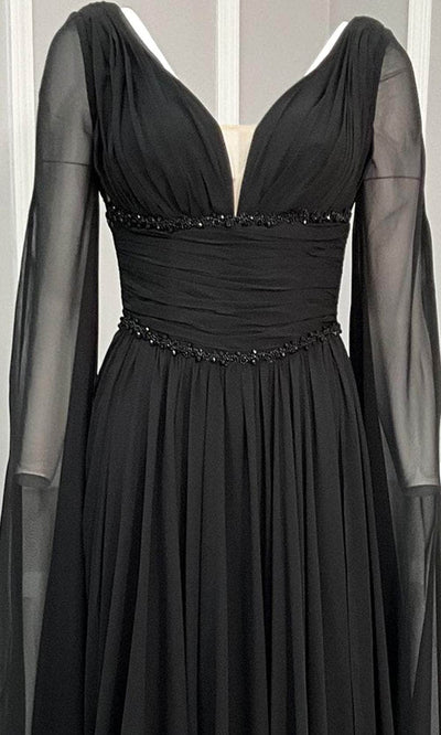 MNM Couture F02828A - Ruched A-Line Evening Dress Bridesmaid Dresses