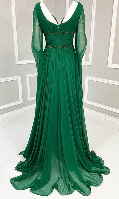 MNM Couture F02828A - Ruched A-Line Evening Dress Bridesmaid Dresses