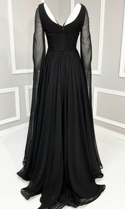 MNM Couture F02828A - Ruched A-Line Evening Dress Bridesmaid Dresses