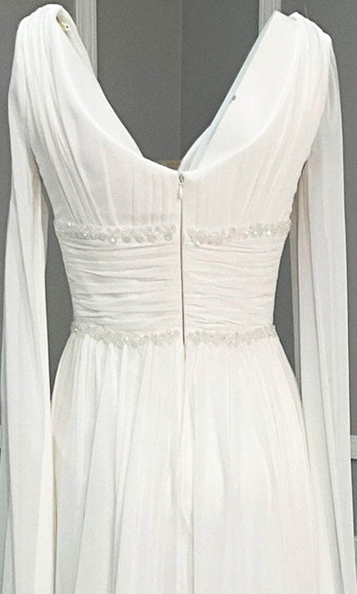 MNM Couture F02828A - Ruched A-Line Evening Dress Bridesmaid Dresses