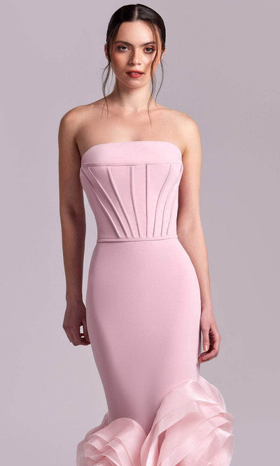 MNM Couture G1825 - Corset Bodice Mermaid Evening Dress Prom Dresses