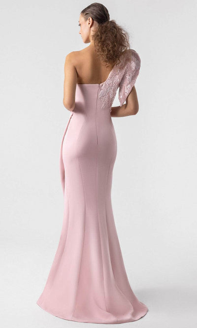 MNM Couture G1926 - Cap Sleeve Draped Formal Dress Prom Dresses