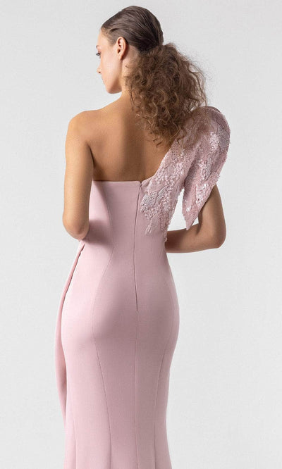 MNM Couture G1926 - Cap Sleeve Draped Formal Dress Prom Dresses