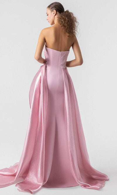 MNM Couture G1937 - Ruched Detail Sweetheart Evening Gown Evening Dresses