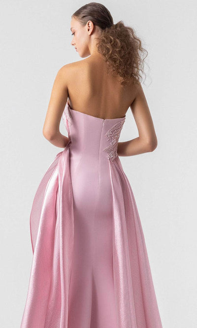 MNM Couture G1937 - Ruched Detail Sweetheart Evening Gown Evening Dresses