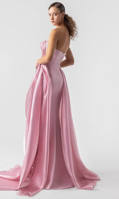 MNM Couture G1937 - Ruched Detail Sweetheart Evening Gown Evening Dresses