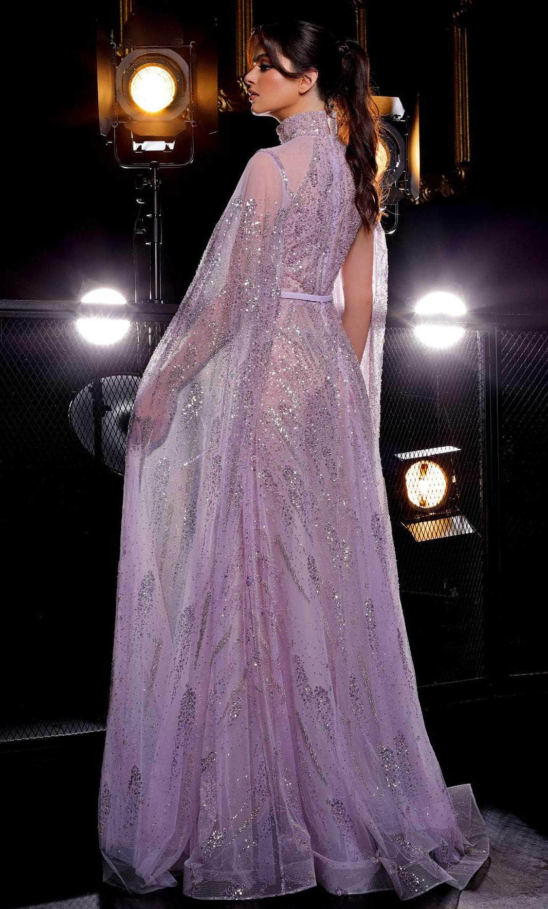 MNM Couture K3975 - Turtle Neck Gown