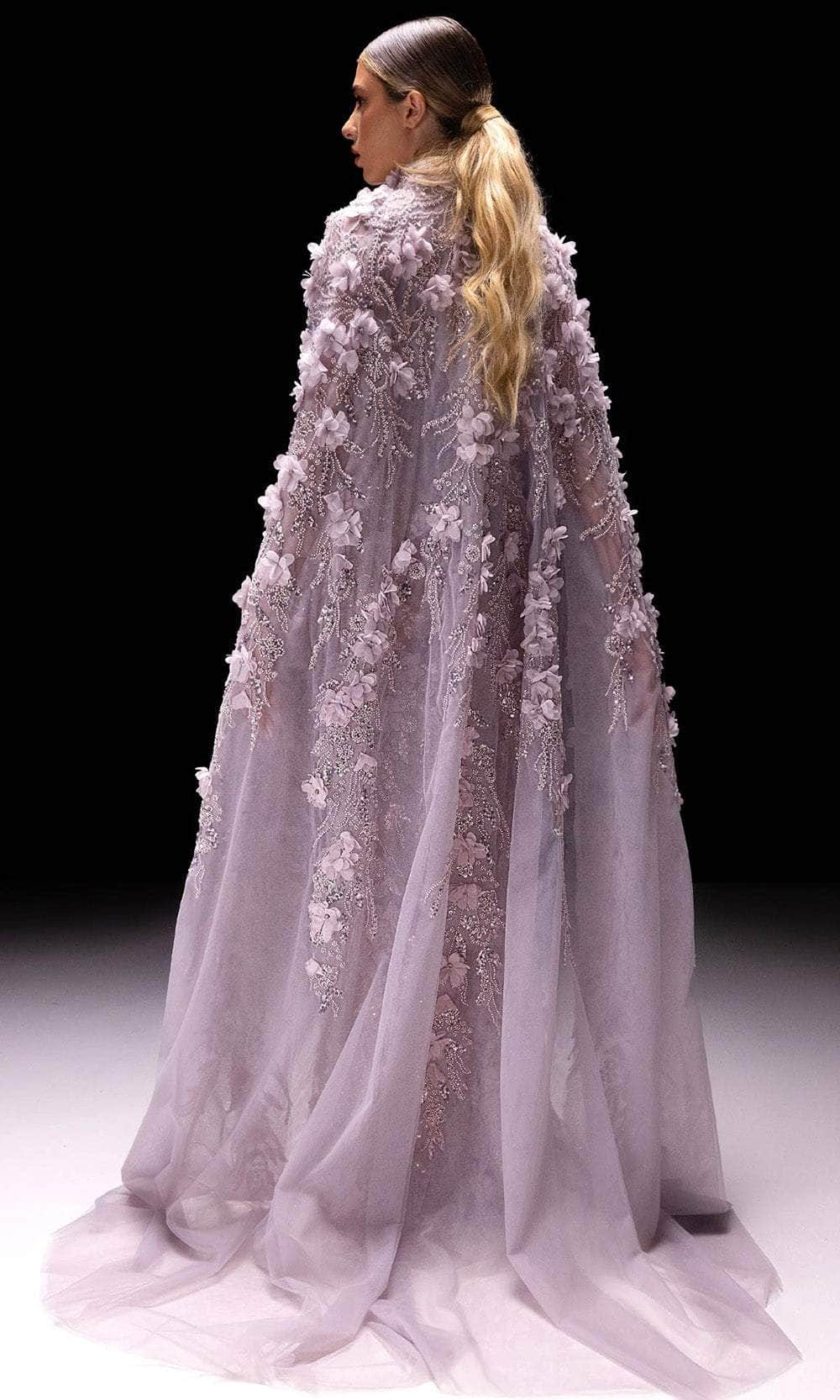 MNM Couture K4238 - Illusion High Neck Evening Gown Pageant Dresses