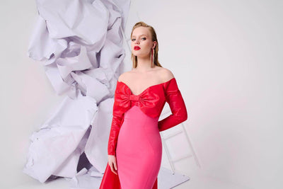 MNM Couture N0565A - Off Shoulder Column Evening Gown Special Occasion Dresses