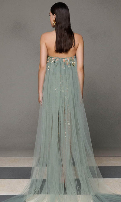 MNM Couture N0625 - Sweetheart Sheer Embroidered Gown Prom Dresses