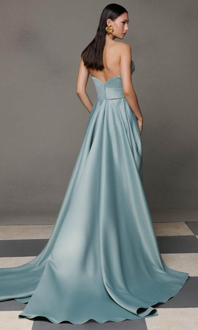 MNM Couture N0626 - Pleated Detail Sweetheart Evening Gown Prom Dresses