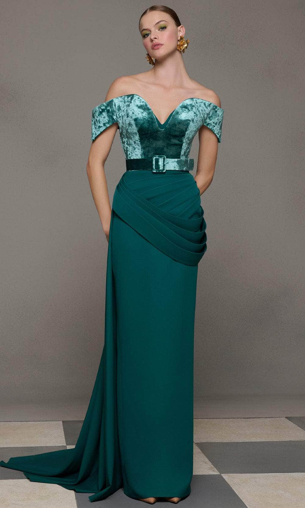 MNM Couture N0628 - Sweetheart Draped Evening Gown Mother of the Bride Dresses