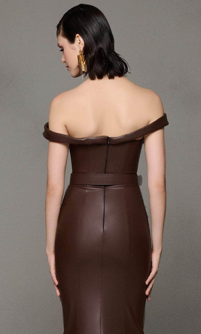MNM Couture N0630 - Cap Sleeve Fitted Evening Gown Evening Dresses