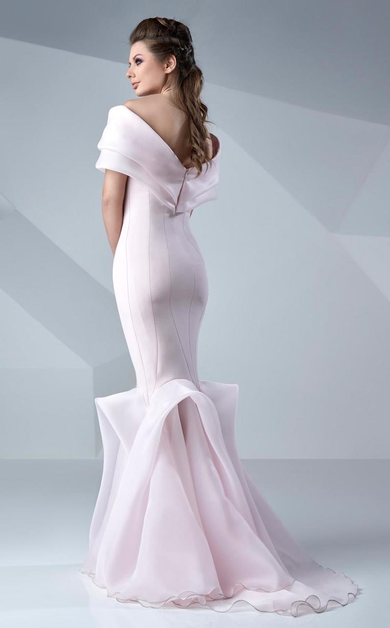 MNM Couture - Sleek Off-Shoulder Mermaid Dress G0620 Evening Dresses