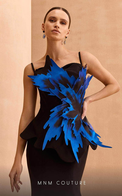 MNM Couture V07440 - Appliqued Sleeveless Evening Gown Special Occasion Dresses