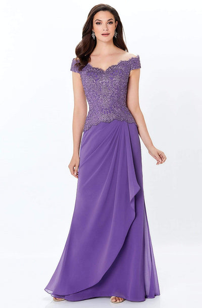 Montage by Mon Cheri - 116937 Dress Special Occasion Dress 4 / Light Purple