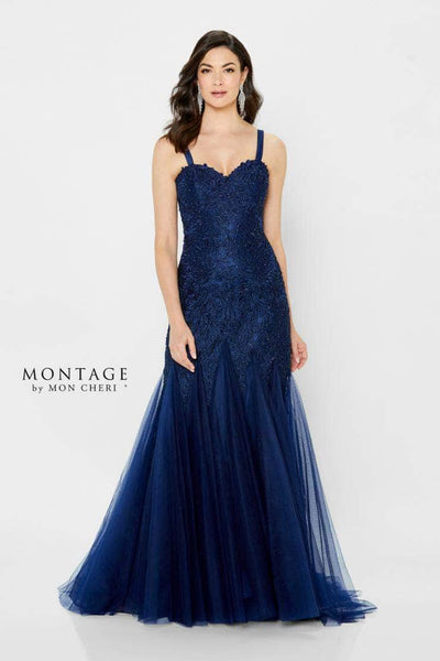 Montage by Mon Cheri - 118964W Beaded Lace Sweetheart Dress Prom Dresses
