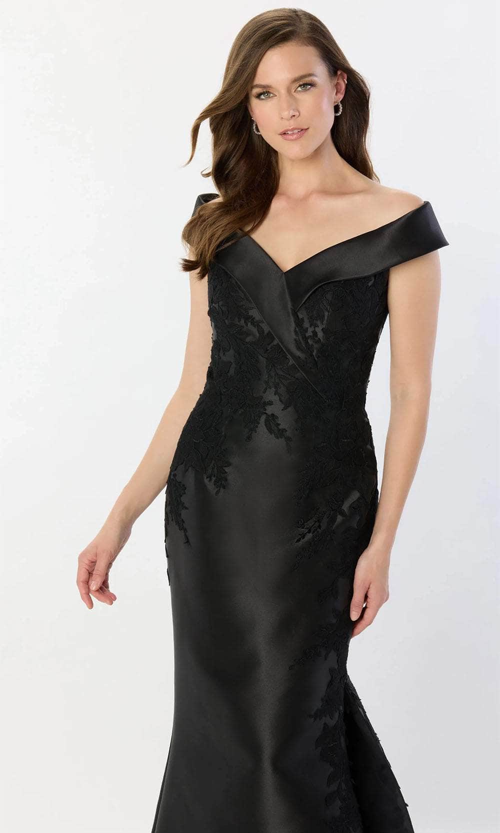 Montage by Mon Cheri M2243 - Lace Appliques Fitted Bodice Prom Gown Prom Dresses