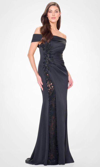 Montage by Mon Cheri M535 - Ruched Off-Shoulder Formal Gown Mother of the Bride Dress