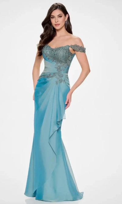 Montage by Mon Cheri M843 - Sweetheart Beaded Lace Gown Special Occasion Dress