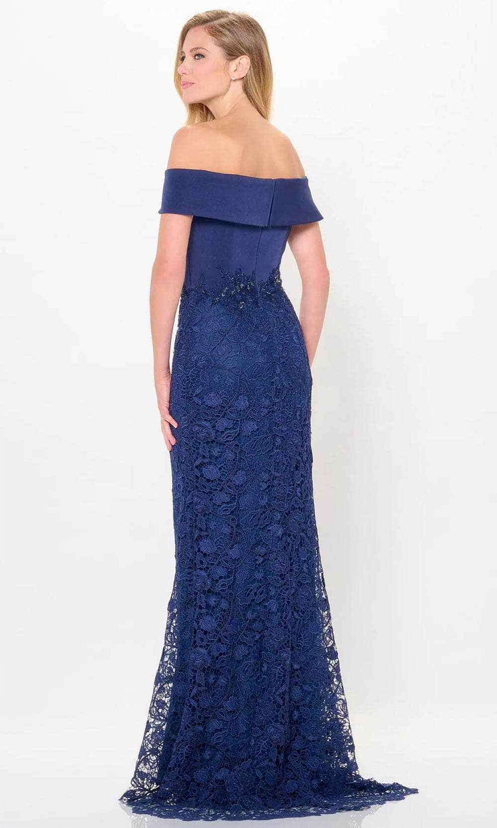 Montage by Mon Cheri M907 - Draped Off Shoulder Evening Dress Evening Dresses