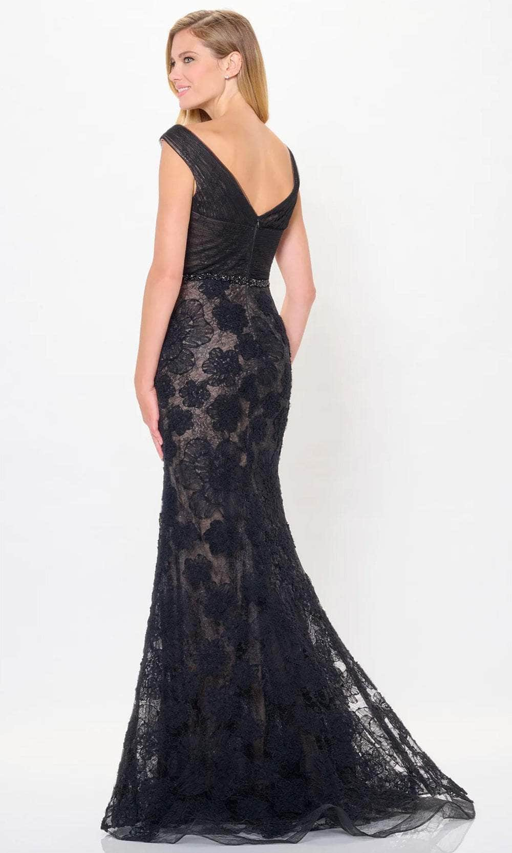 Montage by Mon Cheri M909 - Lace Overlaid Evening Dress Evening Dresses